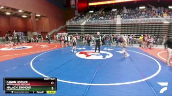 126 lbs Semifinal - Cameron Sisneros, Camel Kids Wrestling vs Jonah Schulz, Cody Wrestling Club