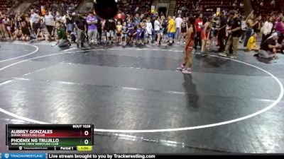 98-102 lbs Cons. Round 1 - Phoenix Ng Trujillo, Wrecking Crew Wrestling Club vs Aubrey Gonzales, Duran Wrestling Club