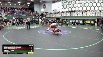 157 lbs Cons. Round 5 - Edward Stachowicz, South Range (canfield) vs Brady Losie, Oak Harbor