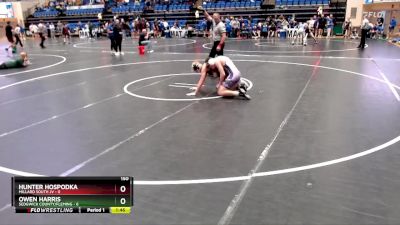 150 lbs Round 3 - Owen Harris, Sedgwick County/Fleming vs Hunter Hospodka, Millard South JV