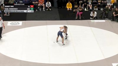 149 lbs Quarters & 1st Wb (16 Team) - Kael Voinovich, Iowa vs Danny Nini, Illinois