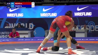 59 kg 1/4 Final - Anastasia Nichita, Moldova vs Qi Zhang, China