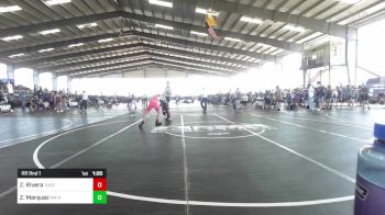 109 lbs Rr Rnd 1 - Zachary Rivera, Tucson Cyclones vs Zaden Marquez, NM Royalty