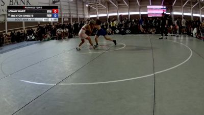 165 lbs Champ. Round 2 - Jonah Ware, Utah vs Treyton Sheets, Frontier High School Wrestling
