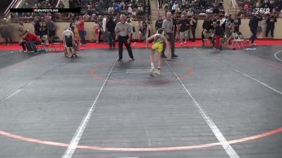 90_B lbs Round Of 32 - Troy Evans, Chartiers Valley vs Kayden Kuncio, Parkland
