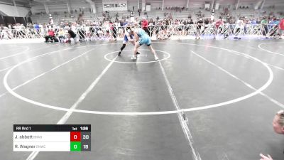 182 lbs Rr Rnd 1 - Jayden Abbott, Brady Strong vs Rudy Wagner, Great Neck WC