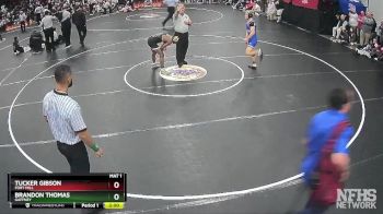 5A 126 lbs Cons. Semi - Tucker Gibson, Fort Mill vs Brandon Thomas, Gaffney