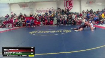 175 lbs Champ. Round 2 - Braxton Waddell, Durango vs Christopher Galicia, Fort Lupton