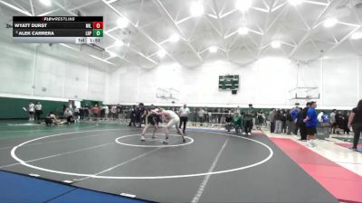157 lbs Champ. Round 2 - Wyatt Durst, Millikan vs Alek Carrera, Long Beach Poly