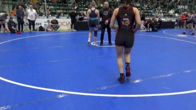 145 lbs Cons. Semis - Lauryn Metcalf vs Macie Little, Moyer Elite