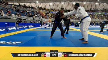 Davi Da Conceição Vital Da Silva vs Matheus Soares De Oliveira 2026 Brasileiro Jiu-Jitsu IBJJF