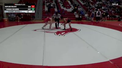 145 lbs Champ. Round 1 - Joniah Rogers, Hewitt-Trussville vs Haylee Black, Thompson HS