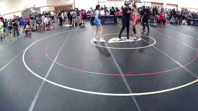 132 lbs Cons 8 #1 - Faith James, Missouri vs Gabryella Austin, Pitman High School Wrestling