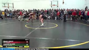 Round 1 - Dawson Glaser, Nashua-Plainfield vs Brady Speltz, New Hampton