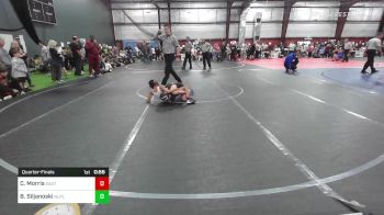 75 lbs Quarterfinal - Chance Morris, East Orange, NJ vs Beau Siljanoski, Nutley, NJ