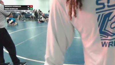144 lbs Consi Of 32 #1 - Brendon Katimbang, NY vs Owen McMullen, PA