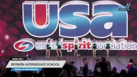 Reyburn Intermediate School - Jr. High Song/Pom [2023 Jr. High Song/Pom Day 3] 2023 USA Spirit & Junior Nationals/Collegiate Championships