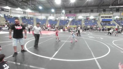 53 lbs Rr Rnd 1 - Kyra Smallwood, South Central Punishers vs Chesney Schroeder, No Team