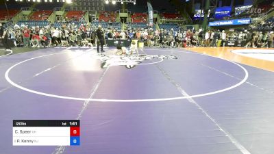 120 lbs Rnd Of 64 - Cole Speer, OH vs Paul Kenny, NJ