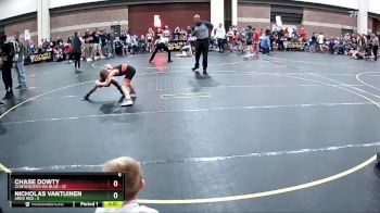 58 lbs Round 1 (4 Team) - Chase Dowty, Contenders WA Blue vs Nicholas VanTuinen, Ares Red