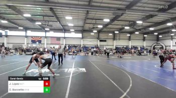 120 lbs Consolation - Jovanni Lopez, No Team vs Daniel Bonnette, Other Team