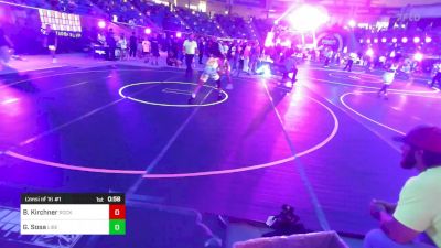 126 lbs Consi Of 16 #1 - Ben Kirchner, Rocky Mountain HS vs Gustavo Sosa, Liberal WC