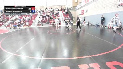 113 lbs Quarterfinal - Kyric Fullmer, Fighting Squirrels Wrestling Club vs Trevor Paynter, All In Wrestling Academy