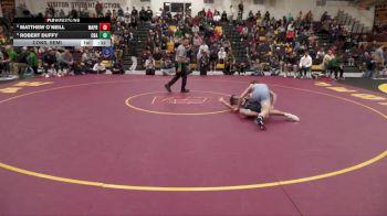 144 lbs Cons. Semi - Matthew O`neill, Malvern Prep vs Robert Duffy, Christian Brothers Academy