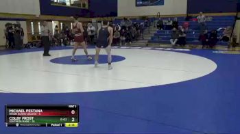 149 lbs Champ Round 1 (16 Team) - Michael Pestana, Rhode Island College vs Colby Frost, Southern Maine
