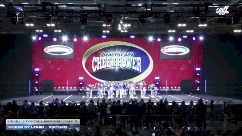 Cheer St. Louis - Virtues [2026 L1 Youth - Medium Day 2] 2026 Cheer Power Grand Nationals
