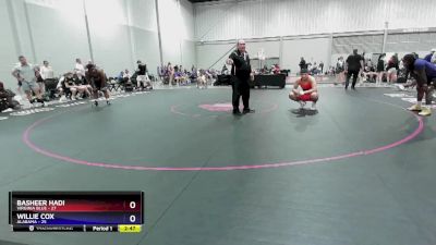 285 lbs Placement Matches (16 Team) - Basheer Hadi, Virginia Blue vs Willie Cox, Alabama