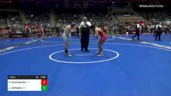 115 lbs Prelims - Derek Guanajuato, Valiant College Prep vs Josiah Gallegos, Brighton WC