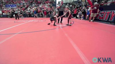 52 lbs Semifinal - Benji West, Perry Wrestling Academy vs Ryker Macy, Wichita Training Center