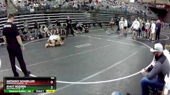 105 lbs Finals (8 Team) - Ryatt Rodden, Oklahoma Elite vs Anthony Schoeller, Minnesota Maroon
