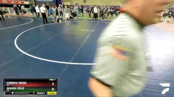 86 lbs 5th Place Match - Romen Cruz, AZ vs Corbyn Weiss, WI