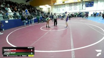 120 lbs Round 4 - Daton Martin, Wickenburg vs Jayden Begay, Flagstaff