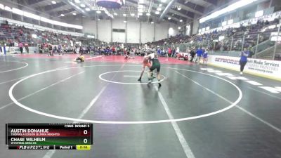 108 lbs Cons. Round 3 - Chase Wilhelm, Wyoming Area Hs vs Austin Donahue, Thomas A Edison (Elmira Heights)