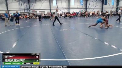 Silver 184 lbs Cons. Round 3 - Dax Clatt, Coe vs Etheend Deyampert, Iowa Lakes Community College