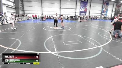 96 lbs Rd# 8- 12:30pm Saturday Final Pool - Kade Morrison, Terps XPress vs Rye Davis, Nebraska Elite