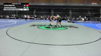 285 lbs Consi Of 16 #1 - Gavin Ebmeyer, Apple Valley vs Carter Rudolph, Roy