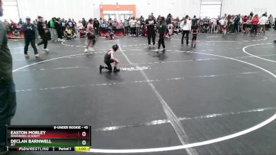 45 lbs Quarterfinal - Declan Barnwell, JET vs Easton Morley, NoWorries Academy