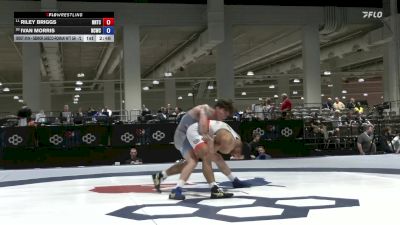 Cons. Round 3 - Riley Briggs, NMU-National Training Center vs Ivan Morris, Northern Colorado Wrestling Club