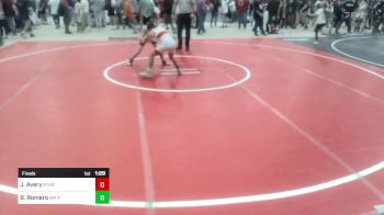 83 lbs Final - Jaxson Avery, Sturgis Youth Wrestling vs Brison Romero, Wr Ac Of The Rockies