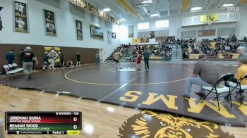 126 lbs Cons. Semi - Jeremiah Guina, Riverton Middle School vs Reagan Wood, Rocky Mountain Middle School