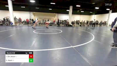 120 lbs Round Of 32 - Israel De Jesus, FL vs Caiden Root, NC