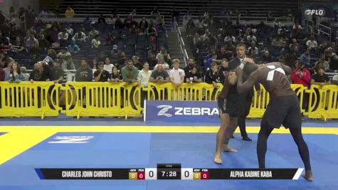 Alpha Kabine Kaba vs Charles John Christo 2025 Pan IBJJF Jiu-Jitsu No-Gi Championship