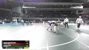 132 lbs Cons. Round 2 - John Schaezlein, Laguna Creek vs Gavin Coit, El Dorado