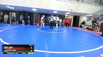 235 lbs 1st Place Match - Mary Gray, Nathan Hale G vs Cynthya Love, KIEFER G