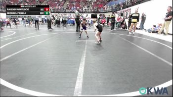 52 lbs Consolation - Raleigh Whitlock, Norman Grappling Club vs Michael Fabela, Chickasha Youth Wrestling