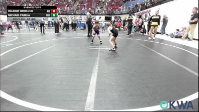 52 lbs Consolation - Raleigh Whitlock, Norman Grappling Club vs Michael Fabela, Chickasha Youth Wrestling